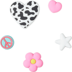 Crocs - Girly Icon 5 Pack Jibbitz™ charms Women|Men|Jibbitz™ Charms