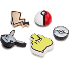Crocs - Elevated Pokemon 5 Pack Jibbitz Shoe Charm Women|Men|Kids|Jibbitz™ Charms