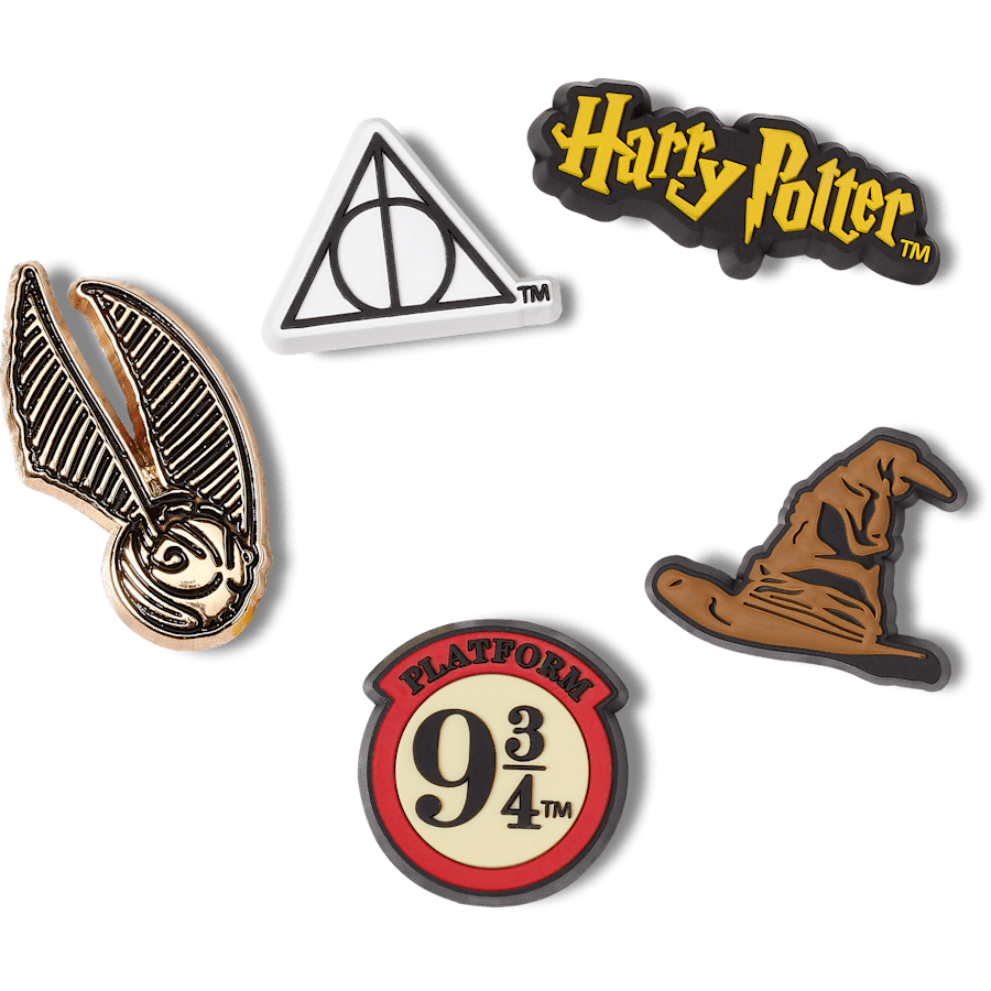 Crocs - Harry Potter Symbol 5 Pack Jibbitz™ charms Women|Men|Kids|Jibbitz™ Charms