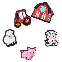Crocs - Cutesey Farm Animal 5 Pack Jibbitz Shoe Charm Women|Men|Kids|Jibbitz™ Charms