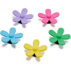 Crocs - Flower Power 5 Pack Jibbitz™ charms Women|Men|Jibbitz™ Charms