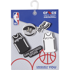 Crocs - NBA San Antonio Spurs 5 Pack Jibbitz™ charms Women|Men|Jibbitz™ Charms