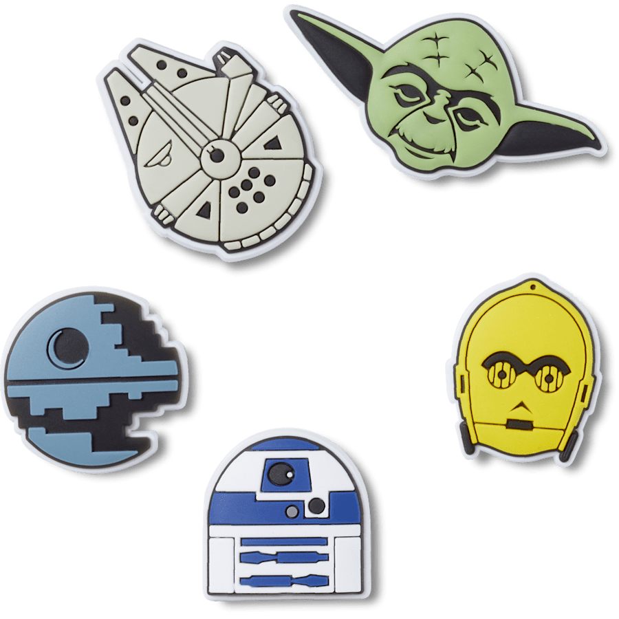 Crocs - Star Wars 5 Pack Jibbitz™ charms Women|Men|Kids|Jibbitz™ Charms
