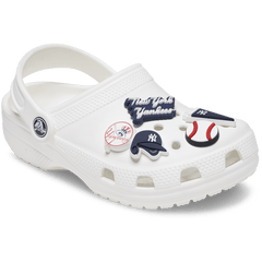 Crocs - MLB New York Yankees 5 Pack Jibbitz™ charms Women|Men|Kids|Jibbitz™ Charms