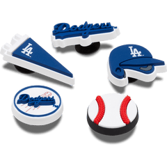 Crocs - MLB Los Angeles Dodgers 5pck Jibbitz™ charms Women|Men|Kids|Jibbitz™ Charms
