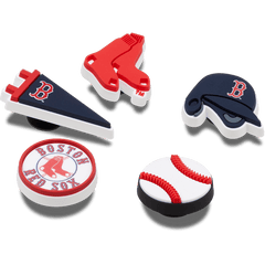 Crocs - MLB Boston Red Sox 5pck Jibbitz™ charms Women|Men|Kids|Jibbitz™ Charms