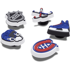 Crocs - NHL® Montreal Canadiens® 5 Pack Jibbitz™ charms Women|Men|Jibbitz™ Charms