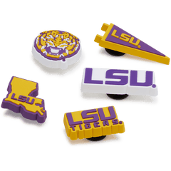 Crocs - LSU 5 Pack Jibbitz™ charms Women|Men|Jibbitz™ Charms