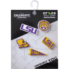 Crocs - LSU 5 Pack Jibbitz™ charms Women|Men|Jibbitz™ Charms