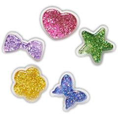 Crocs - UV Changing Squish 5 Pack Jibbitz™ charms Women|Men|Jibbitz™ Charms