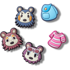Crocs - Animal Crossing Creator 5 Pack Jibbitz™ charms Women|Men|Kids|Jibbitz™ Charms