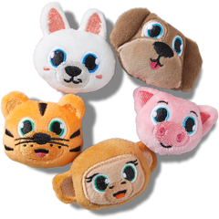Crocs - Fuzzy Animal 5 Pack Jibbitz™ charms Women|Men|Jibbitz™ Charms