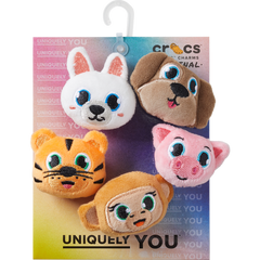 Crocs - Fuzzy Animal 5 Pack Jibbitz™ charms Women|Men|Jibbitz™ Charms