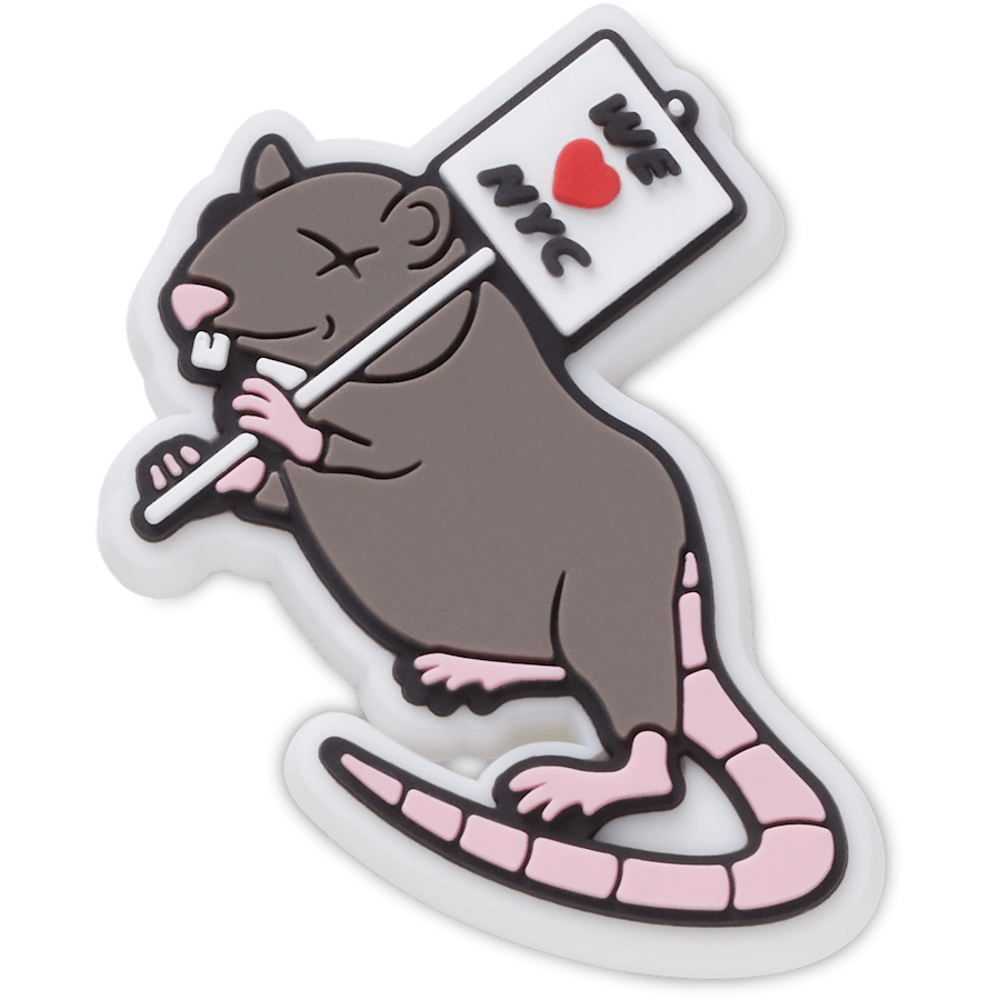 Crocs - NYC Rats Run the City Jibbitz™ charms Women|Men|Jibbitz™ Charms
