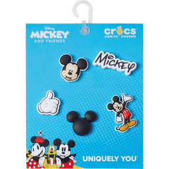 Crocs - Disney Mickey 5 Pack Jibbitz™ charms Women|Men|Kids|Jibbitz™ Charms