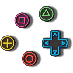 Crocs - Game Controller 5 Pack Jibbitz™ charms Women|Men|Jibbitz™ Charms