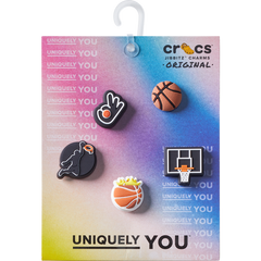 Crocs - Basketball Team 5 Pack Jibbitz™ charms Women|Men|Jibbitz™ Charms