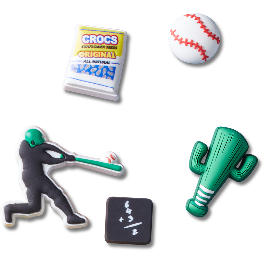 Crocs - Baseball Team 5 Pack Jibbitz™ charms Women|Men|Jibbitz™ Charms