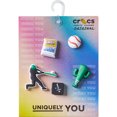 Crocs - Baseball Team 5 Pack Jibbitz™ charms Women|Men|Jibbitz™ Charms