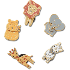 Crocs - Enamel Safari 5 Pack Jibbitz™ charms Women|Men|Jibbitz™ Charms