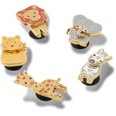 Crocs - Enamel Safari 5 Pack Jibbitz™ charms Women|Men|Jibbitz™ Charms