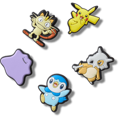 Crocs - Pokemon Variety 5 Pck Jibbitz™ charms Women|Men|Kids|Jibbitz™ Charms