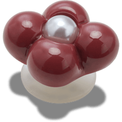 Crocs - Expressive Floral Maroon Jibbitz™ charms Women|Men|Jibbitz™ Charms