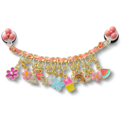 Crocs - Pink Adjustable Charm Chain Jibbitz™ charms Women|Men|Kids|Jibbitz™ Charms