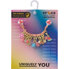 Crocs - Pink Adjustable Charm Chain Jibbitz™ charms Women|Men|Kids|Jibbitz™ Charms