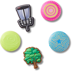 Crocs - Disc Golf 5 Pack Jibbitz™ charms Women|Men|Jibbitz™ Charms