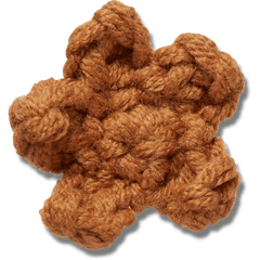 Crocs - Crafted Crochet Brown Star Jibbitz™ charms Women|Men|Jibbitz™ Charms