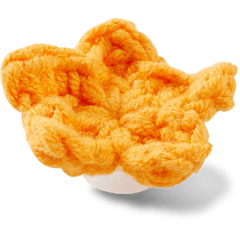 Crocs - Crafted Crochet Orange Star Jibbitz™ charms Women|Men|Jibbitz™ Charms