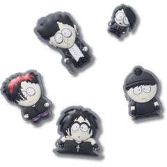Crocs - South Park Goth Kids 5 Pack Jibbitz Shoe Charm Women|Men|Kids|Jibbitz™ Charms