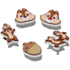 Crocs - Disney Chip n Dale 5 Pack Jibbitz™ charms Women|Men|Kids|Jibbitz™ Charms