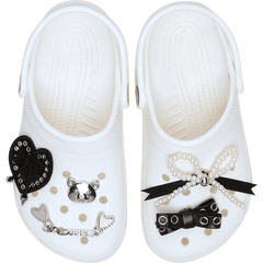 Crocs - Indie Luxe Silver 5 Pack Jibbitz™ charms Women|Men|Jibbitz™ Charms