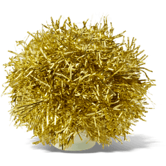 Crocs - Gold Tinsel Pom Jibbitz™ charms Women|Men|Jibbitz™ Charms