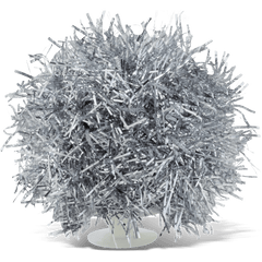 Crocs - Silver Tinsel Pom Jibbitz™ charms Women|Men|Jibbitz™ Charms