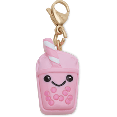 Crocs - Cute Pink Boba Charm Jibbitz Shoe Charm Women|Men|Kids|Jibbitz™ Charms