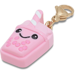 Crocs - Cute Pink Boba Charm Jibbitz Shoe Charm Women|Men|Kids|Jibbitz™ Charms