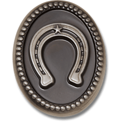 Crocs - Silver Horseshoe Jibbitz™ charms Women|Men|Jibbitz™ Charms