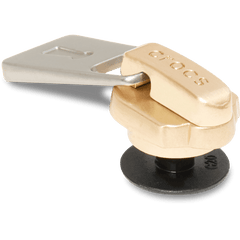 Crocs - Gold and Silver Zipper Jibbitz™ charms Women|Men