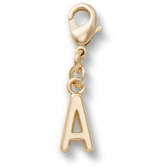 Crocs - Gold Letter A Charm Jibbitz™ charms Women|Men|Kids|Jibbitz™ Charms