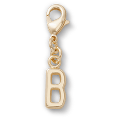 Crocs - Gold Letter B Charm Jibbitz™ charms Women|Men|Kids|Jibbitz™ Charms