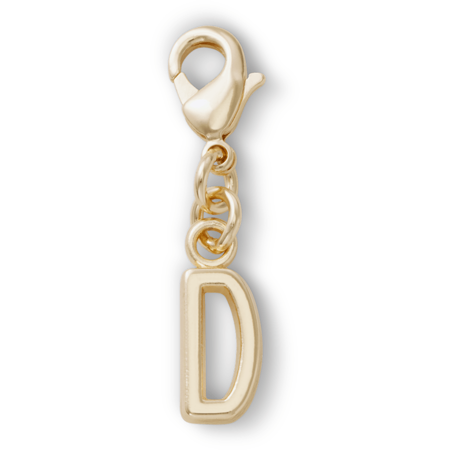 Crocs - Gold Letter D Charm Jibbitz™ charms Women|Men|Kids|Jibbitz™ Charms