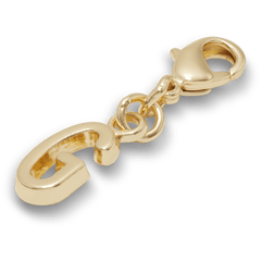 Crocs - Gold Letter G Charm Jibbitz™ charms Women|Men|Kids|Jibbitz™ Charms