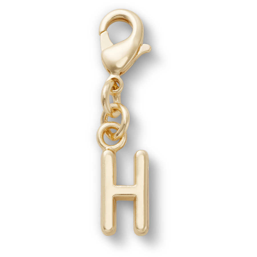 Crocs - Gold Letter H Charm Jibbitz™ charms Women|Men|Kids|Jibbitz™ Charms