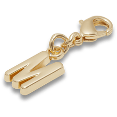 Crocs - Gold Letter M Charm Jibbitz™ charms Women|Men|Kids|Jibbitz™ Charms