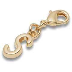Crocs - Gold Letter S Charm Jibbitz™ charms Women|Men|Kids|Jibbitz™ Charms
