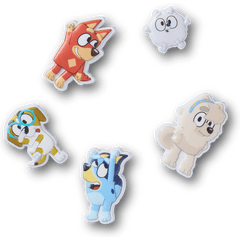 Crocs - Bluey 5 Pack Jibbitz Shoe Charm Women|Men|Kids|Jibbitz™ Charms