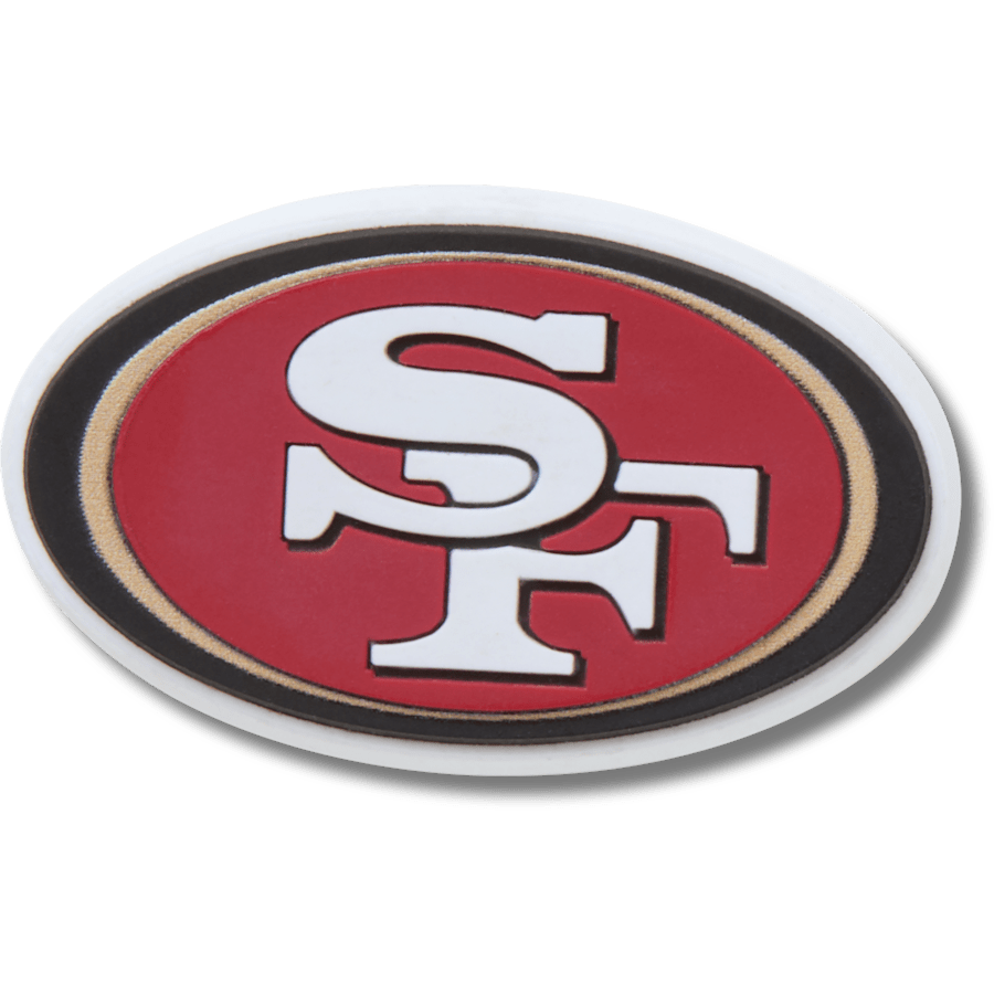 Crocs - NFL San Francisco 49ers Logo Jibbitz™ charms Women|Men|Jibbitz™ Charms
